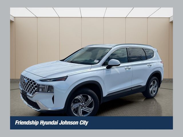 Quartz White 2022 Hyundai Santa Fe SUV / Crossover All-Wheel Drive 8-Speed Automatic