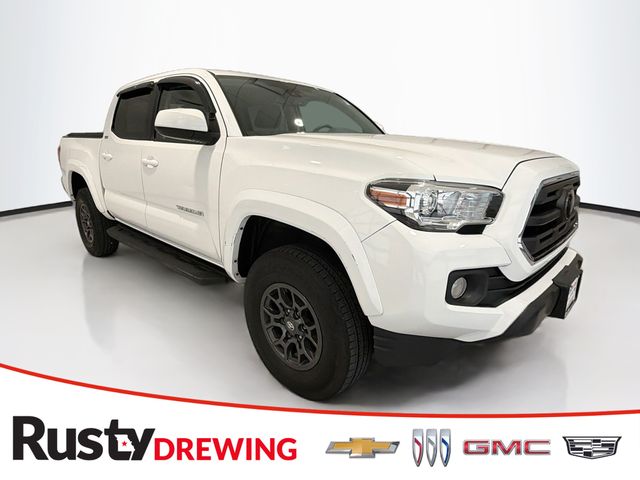Super White 2018 Toyota Tacoma Pickup Truck Four-Wheel Drive 6-Speed Automatic