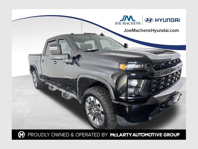 Mosaic Black Metallic 2021 Chevrolet Silverado 2500HD Pickup Truck Four-Wheel Drive 6-Speed Automatic