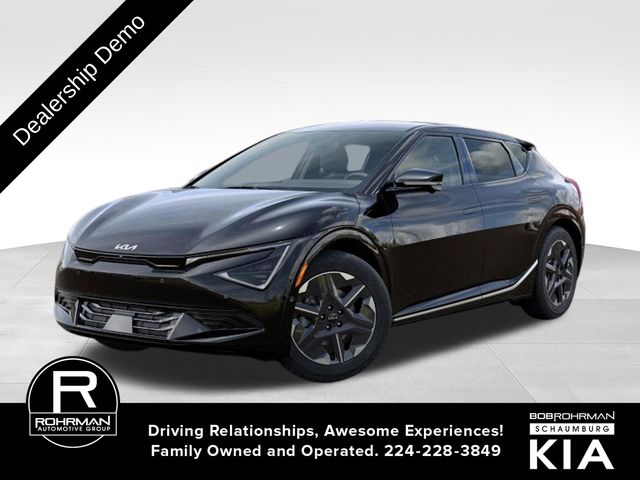 Ebony Black 2025 Kia EV6 Light Long Range AWD SUV / Crossover All-Wheel Drive 1-Speed Automatic