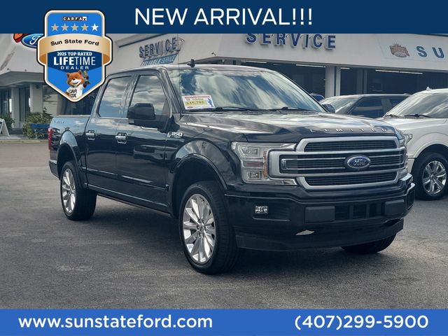 Black Metallic 2019 Ford F-150 Pickup Truck Four-Wheel Drive Automatic