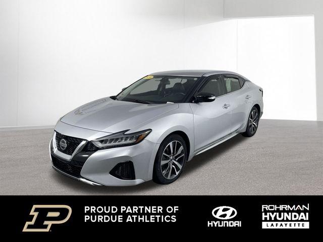 Brilliant Silver Metallic 2019 Nissan Maxima SV FWD Sedan Front-Wheel Drive Continuously Variable Transmission