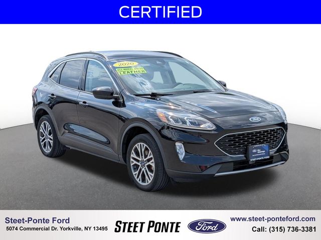 Agate Black Metallic 2020 Ford Escape SUV / Crossover All-Wheel Drive 8-Speed Automatic