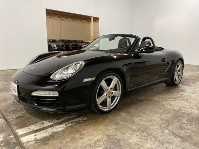 Black 2009 Porsche Boxster Convertible Rear-Wheel Drive 6-Speed Manual Overdrive