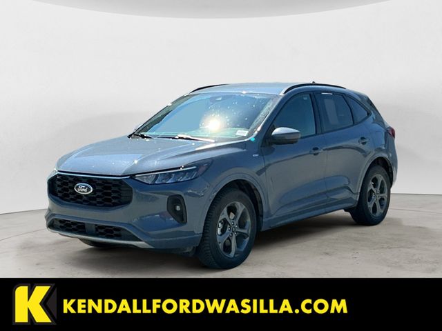Vapor Blue 2024 Ford Escape Hybrid ST-Line Select AWD SUV / Crossover All-Wheel Drive Continuously Variable Transmission