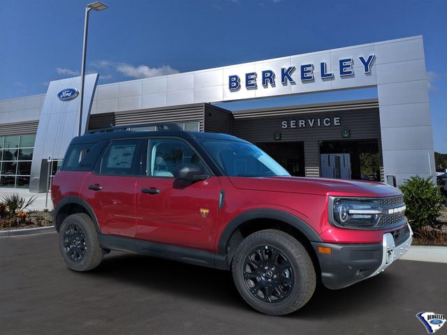 Ruby Red Metallic Tinted Clearcoat 2025 Ford Bronco Sport SUV / Crossover All-Wheel Drive 8-Speed Automatic