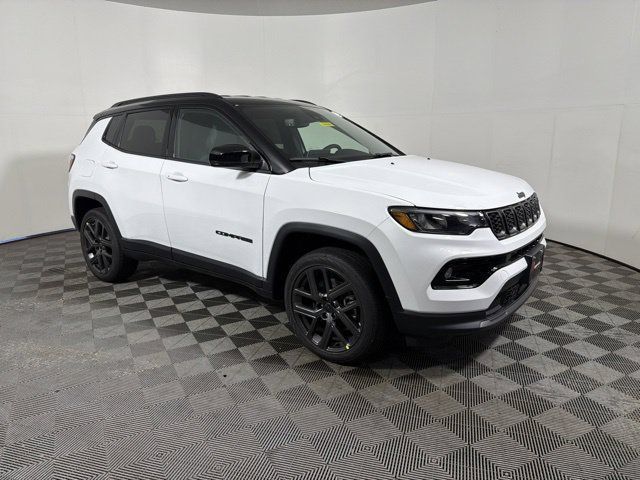 Bright White Clearcoat 2026 Jeep Compass SUV / Crossover Four-Wheel Drive 8-Speed Automatic