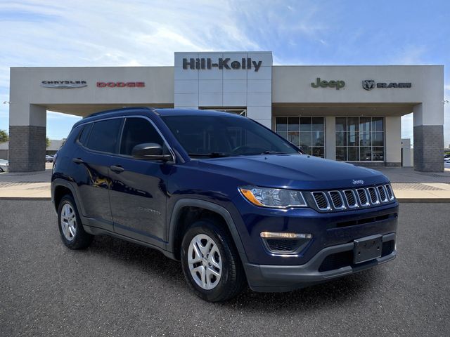 Blue Pearl 2019 Jeep Compass SUV / Crossover Front-Wheel Drive 6-Speed Automatic