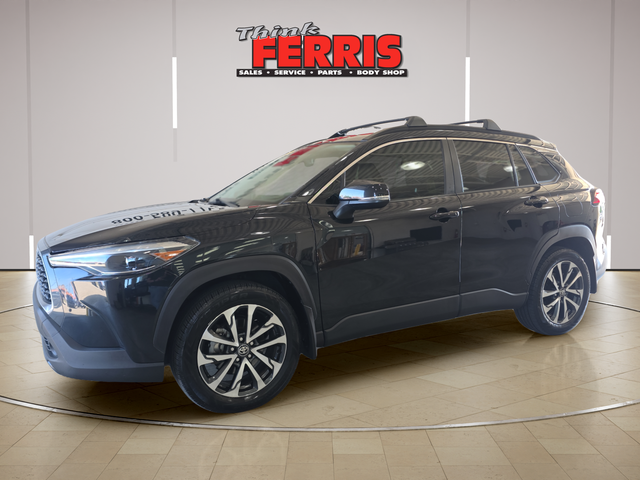 Jet Black 2022 Toyota Corolla Cross XLE FWD SUV / Crossover Front-Wheel Drive Continuously Variable Transmission