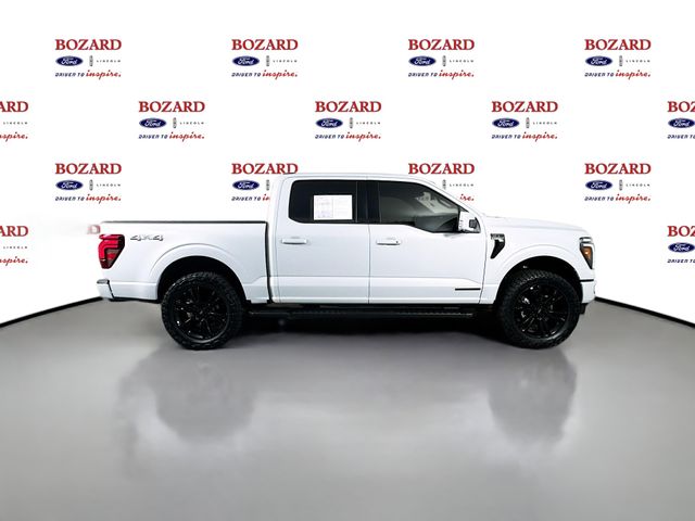 2025 White Metallic Ford F-150 Lariat 4X4 Truck