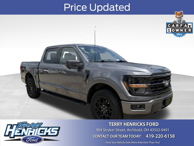 Carbonized Gray Metallic 2024 Ford F-150 Pickup Truck Four-Wheel Drive Automatic