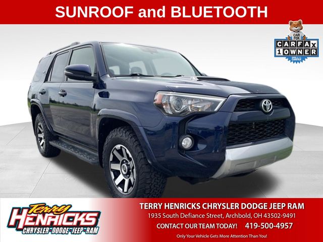 Nautical Blue Metallic 2019 Toyota 4Runner SUV / Crossover Four-Wheel Drive 5-Speed Automatic Overdrive