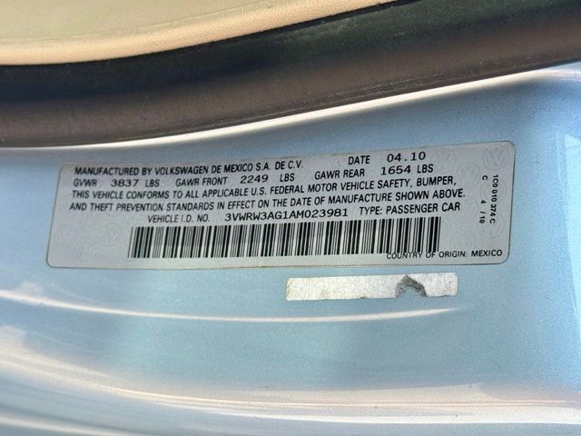 Used 2010 Volkswagen Beetle Hatchback