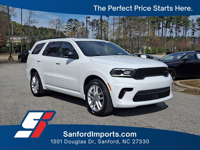 White Knuckle Clearcoat 2024 Dodge Durango GT Plus AWD SUV / Crossover All-Wheel Drive 8-Speed Automatic