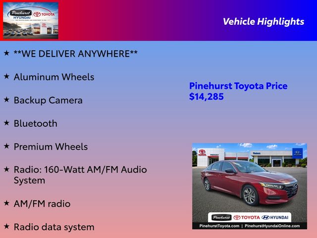 Used 2018 Honda Accord Sedan