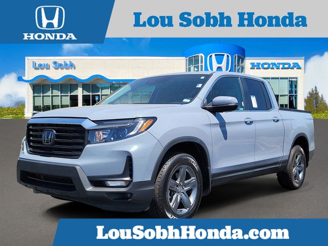 Sonic Gray Pearl 2023 Honda Ridgeline RTL AWD Pickup Truck All-Wheel Drive 9-Speed Automatic