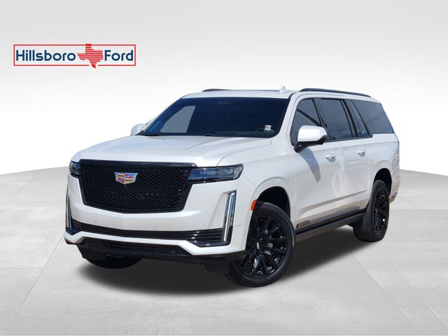 2023 Crystal White Tricoat Cadillac Escalade ESV Sport Platinum RWD SUV
