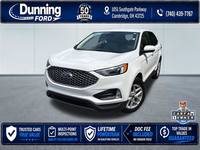 Oxford White 2023 Ford Edge SUV / Crossover All-Wheel Drive 8-Speed Automatic