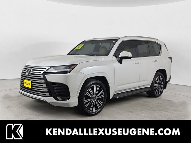 White Pearl 2025 Lexus LX SUV / Crossover All-Wheel Drive Automatic