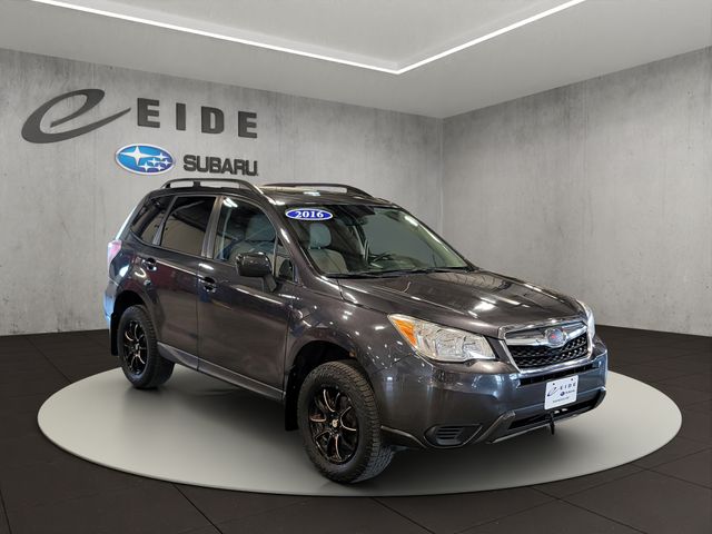 Dark Gray Metallic 2016 Subaru Forester SUV / Crossover All-Wheel Drive Continuously Variable Transmission