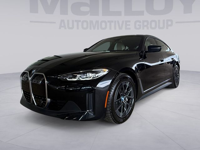 Black Sapphire Metallic 2023 BMW i4 eDrive35 Gran Coupe FWD Sedan Rear-Wheel Drive Automatic