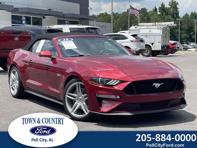 2018 Ford Mustang GT Premium Convertible RWD