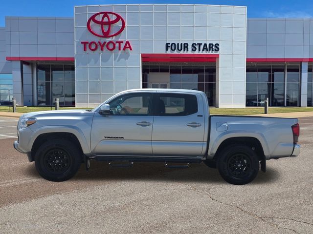 Celestial Silver Metallic 2022 Toyota Tacoma SR5 V6 Double Cab RWD Pickup Truck 4X2 6-Speed Automatic