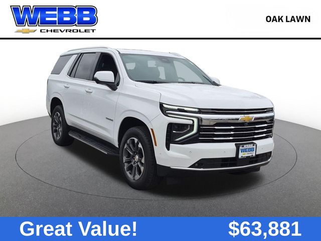 Summit White 2025 Chevrolet Tahoe SUV / Crossover Four-Wheel Drive