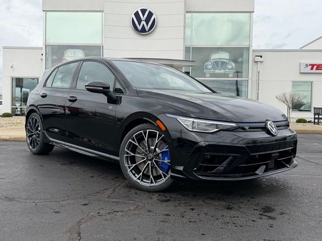 Mythos Black Metallic 2026 Volkswagen Golf R 4Motion Hatchback All-Wheel Drive 7-Speed Dual Clutch
