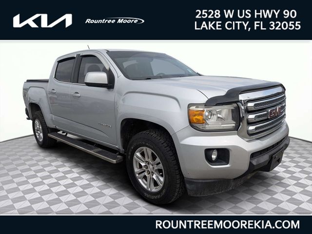 Quicksilver Metallic 2019 GMC Canyon Pickup Truck Four-Wheel Drive 8-Speed Automatic