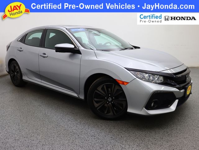 Lunar Silver Metallic 2018 Honda Civic Hatchback Hatchback Front-Wheel Drive Continuously Variable Transmission