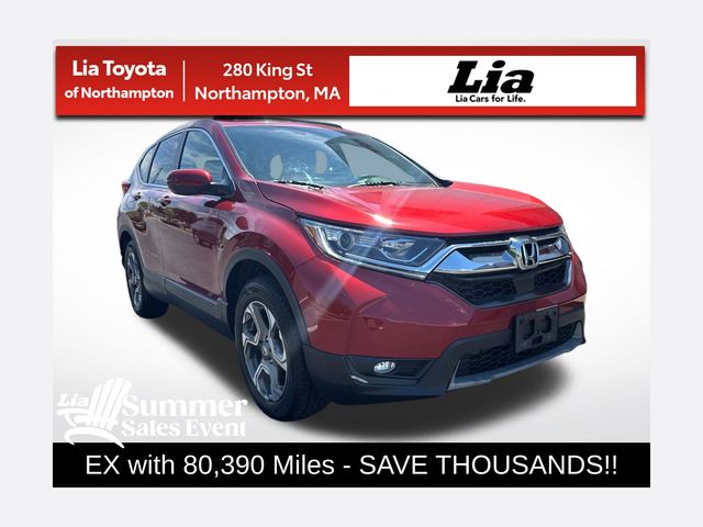 Basque Red Pearl II 2017 Honda CR-V EX AWD SUV / Crossover All-Wheel Drive Continuously Variable Transmission