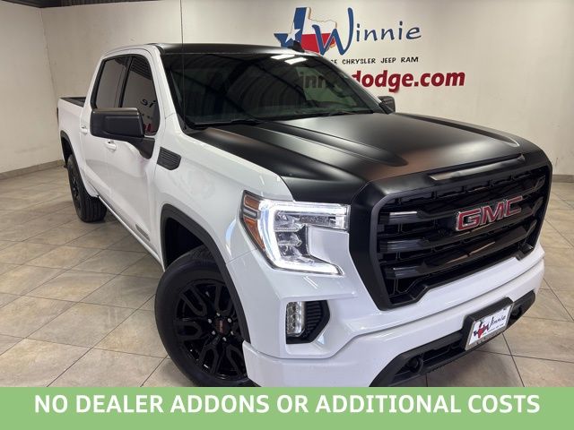 Summit White 2021 GMC Sierra 1500 Elevation Crew Cab RWD Pickup Truck 4X2 8-Speed Automatic