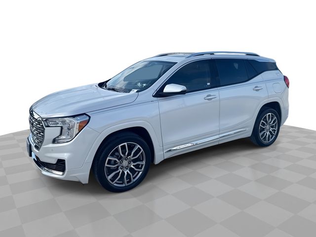 White Frost Tricoat 2022 GMC Terrain SUV / Crossover All-Wheel Drive 9-Speed Automatic