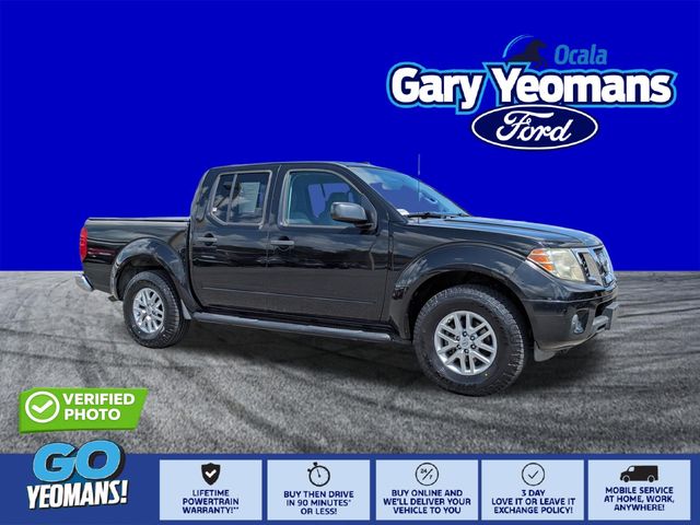 Gray (Magnetic Black) 2016 Nissan Frontier SV Crew Cab 4WD Pickup Truck Four-Wheel Drive 5-Speed Automatic Overdrive