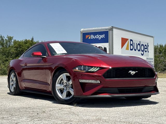 Ruby Red Metallic 2018 Ford Mustang Coupe Rear-Wheel Drive Automatic