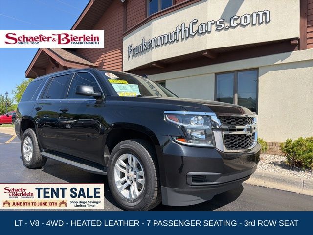 Black 2017 Chevrolet Tahoe LT 4WD SUV / Crossover Four-Wheel Drive 6-Speed Automatic Overdrive