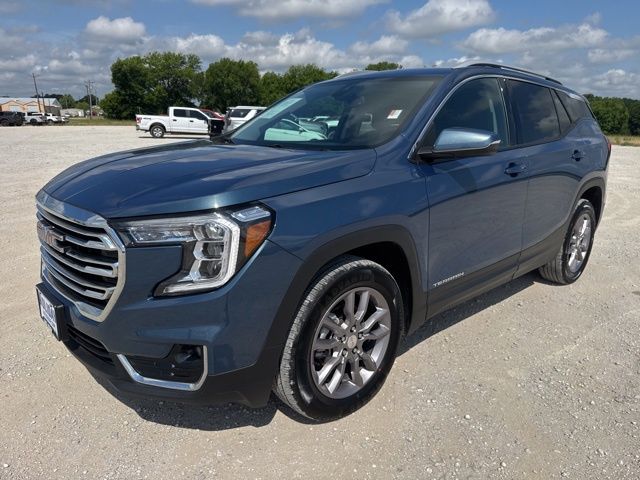 Downpour Metallic 2024 GMC Terrain SLT AWD SUV / Crossover All-Wheel Drive 9-Speed Automatic