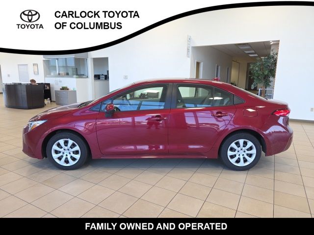 Red (Ruby Flare Pearl) 2026 Toyota Corolla Hybrid Sedan Front-Wheel Drive Continuously Variable Transmission