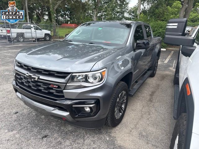 Gray (Satin Steel Metallic) 2022 Chevrolet Colorado Pickup Truck 4X2 8-Speed Automatic