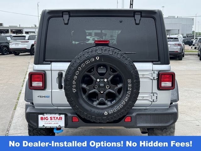 2023 Jeep Wrangler Base 4xe Silver at Bayway Chrysler Dodge Jeep Ram