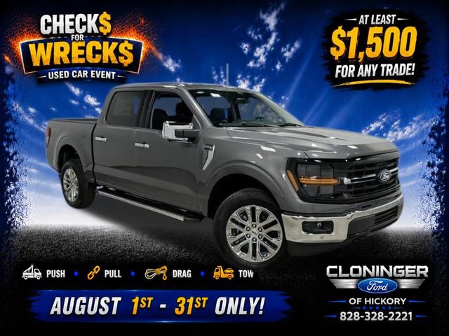 Carbonized Gray Metallic 2026 Ford F-150 Pickup Truck Four-Wheel Drive Automatic