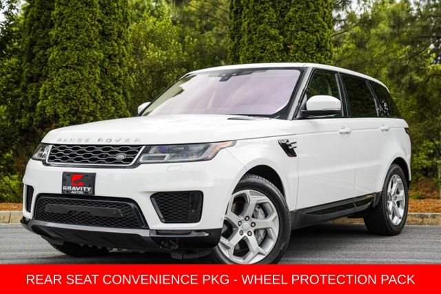 White 2020 Land Rover Range Rover Sport SUV / Crossover All-Wheel Drive 8-Speed Automatic