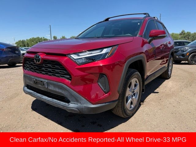 Red (Ruby Flare Pearl) 2025 Toyota RAV4 SUV / Crossover All-Wheel Drive 8-Speed Automatic