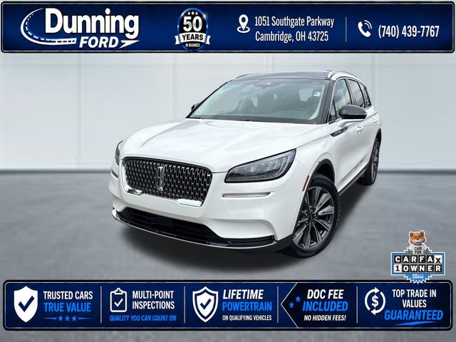 White Metallic 2022 Lincoln Corsair SUV / Crossover All-Wheel Drive 8-Speed Automatic