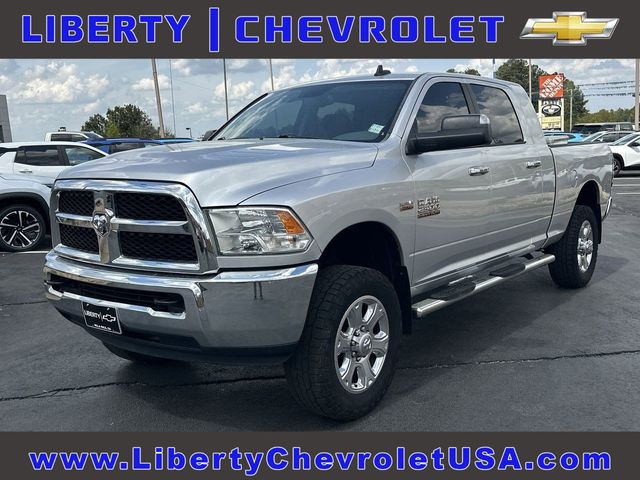 Bright Silver Metallic Clearcoat 2015 RAM 2500 SLT Mega Cab Bed 4WD Pickup Truck Four-Wheel Drive 6-Speed Automatic