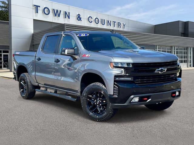 Gray (Satin Steel Metallic) 2022 Chevrolet Silverado 1500 Pickup Truck Four-Wheel Drive Automatic