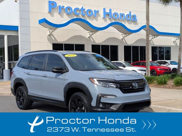 Sonic Gray Pearl 2022 Honda Pilot TrailSport AWD SUV / Crossover All-Wheel Drive 9-Speed Automatic