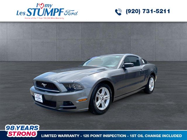 Sterling Gray Metallic 2014 Ford Mustang Coupe Rear-Wheel Drive 6-Speed Automatic