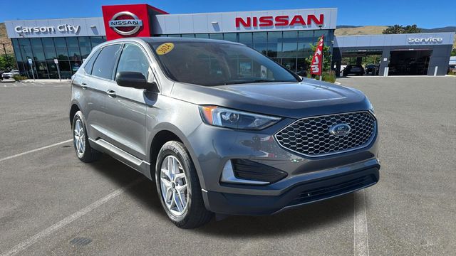 Gray Metallic 2024 Ford Edge SUV / Crossover All-Wheel Drive 8-Speed Automatic